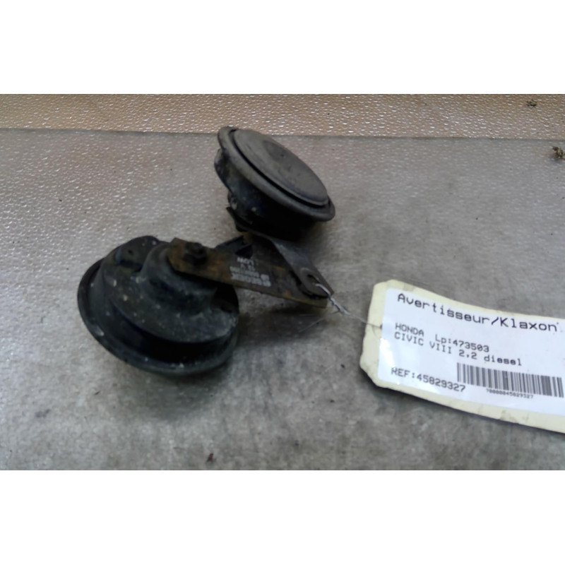 Avertisseur/Klaxon HONDA CIVIC 8 Photo n°1