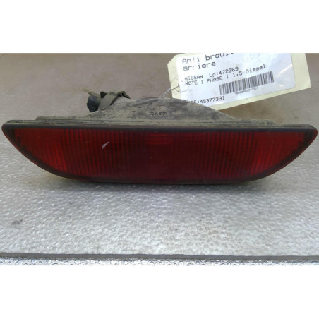 Anti brouillard arriere NISSAN NOTE 1