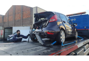 Moteur essuie glace avant FORD FIESTA 6 Photo n°6