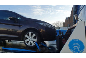 Moteur essuie glace avant FORD FIESTA 6 Photo n°7