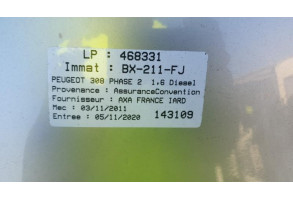 Vitre arriere droit PEUGEOT 308 1 Photo n°5
