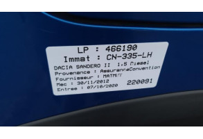Interrupteur de leve vitre avant droit DACIA SANDERO 2 Photo n°8