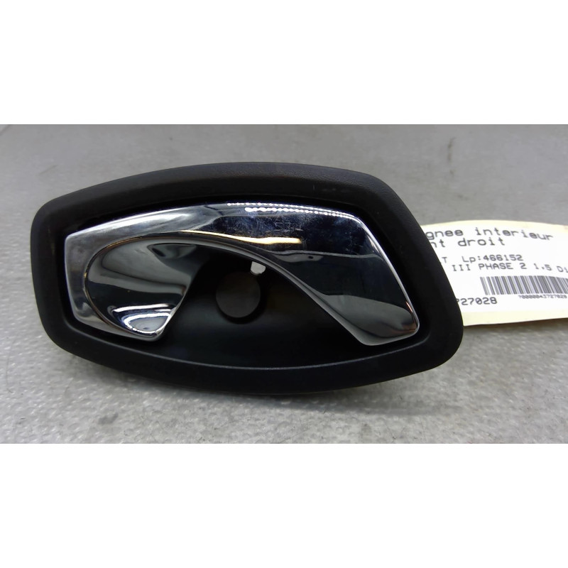 Poignee interieur avant droit RENAULT MEGANE 3 Photo n°1
