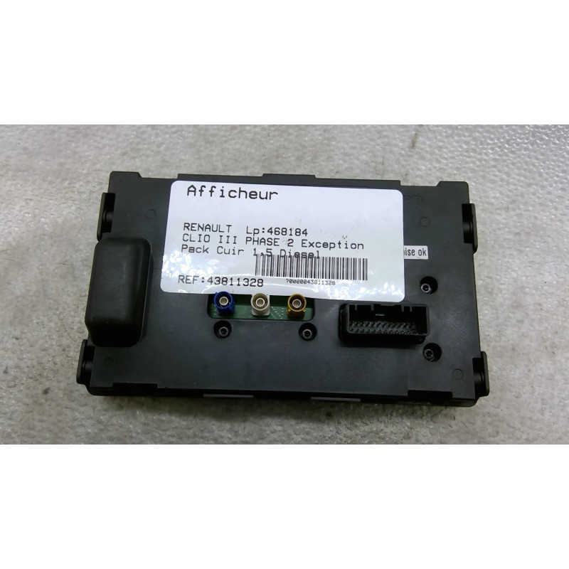 Ecran GPS RENAULT CLIO 3 Photo n°1