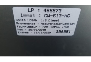 Moteur essuie glace avant DACIA LOGAN MCV 1 Photo n°7