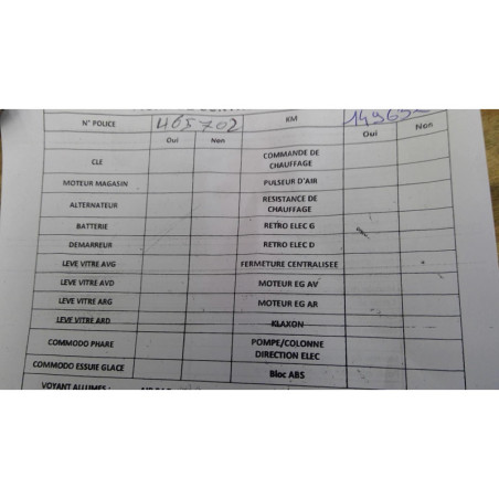 Boite de vitesses PEUGEOT 207