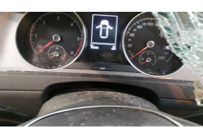 Interrupteur de leve vitre arriere gauche VOLKSWAGEN GOLF 7 Photo n°8