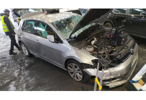 Moteur essuie glace avant VOLKSWAGEN GOLF 7 Photo n°4