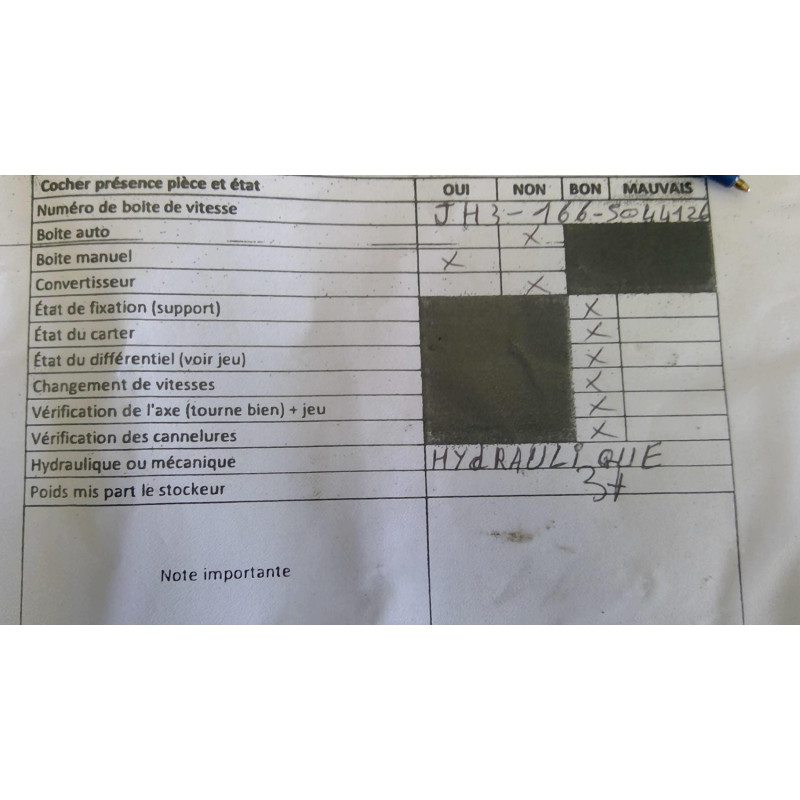 Boite de vitesses RENAULT TWINGO 2 Photo n°1