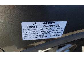 Feu arriere principal droit (feux) HONDA CIVIC 8 Photo n°4