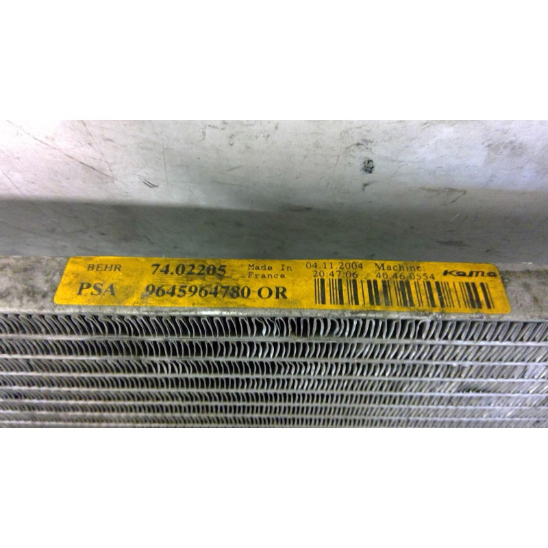 Radiateur clim CITROEN XSARA PICASSO Photo n°1