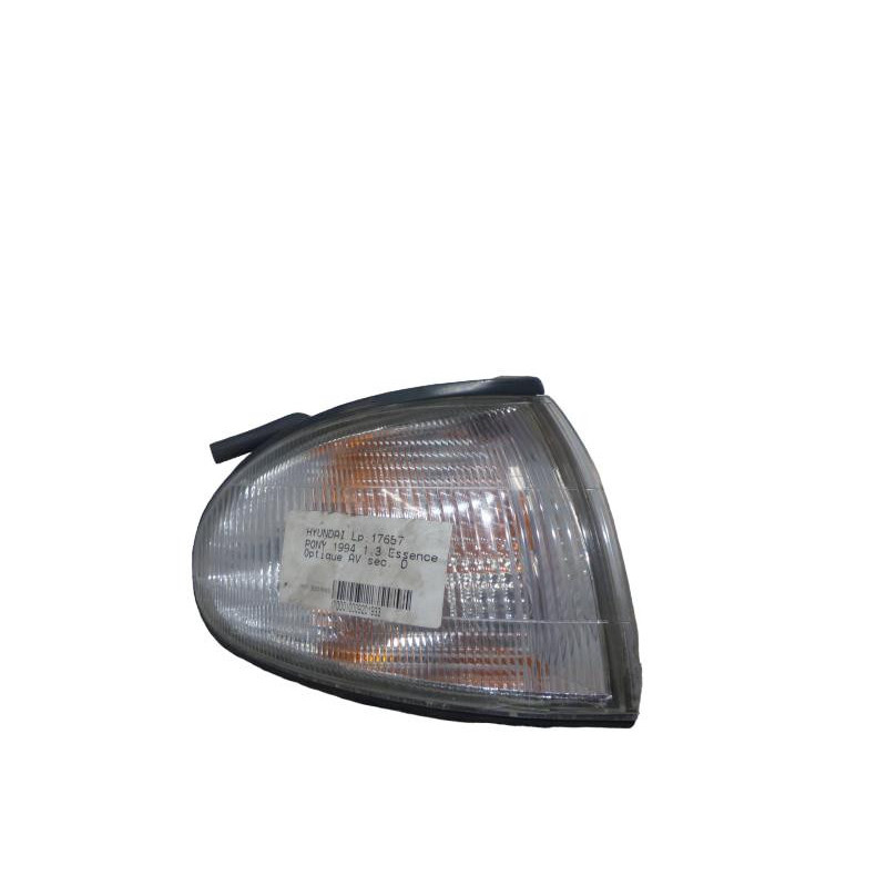 Optique avant secondaire droit (feux)(clignotant) HYUNDAI PONY 1 Photo n°1