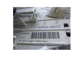 Commande chauffage NISSAN MICRA 3 Photo n°3