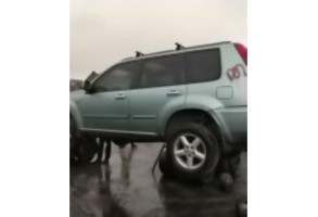 Moteur essuie glace avant NISSAN X-TRAIL 1 Photo n°5