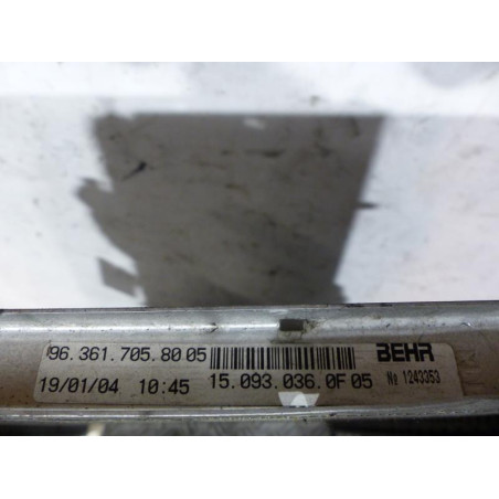 Radiateur eau CITROEN C5 1