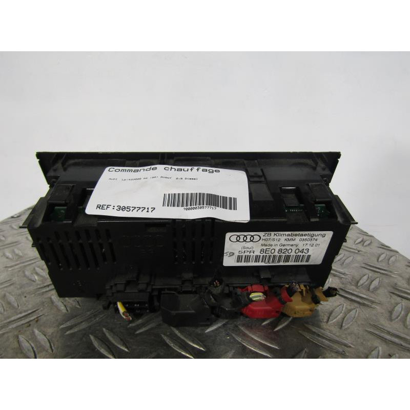 Commande chauffage AUDI A4 2 Photo n°1