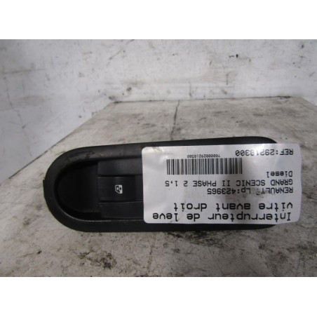 Interrupteur de leve vitre avant droit RENAULT SCENIC 2
