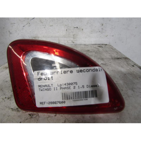 Feu arriere secondaire droit (feux) RENAULT TWINGO 2