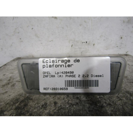 Eclairage de plafonnier OPEL ZAFIRA A