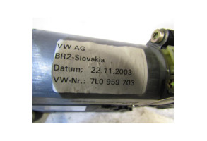Moteur leve vitre arriere gauche VOLKSWAGEN TOUAREG 1 Photo n°4
