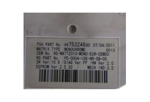 Compteur PEUGEOT 508 1 Photo n°1