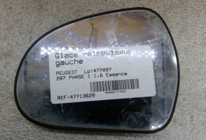 Glace retroviseur gauche PEUGEOT 207