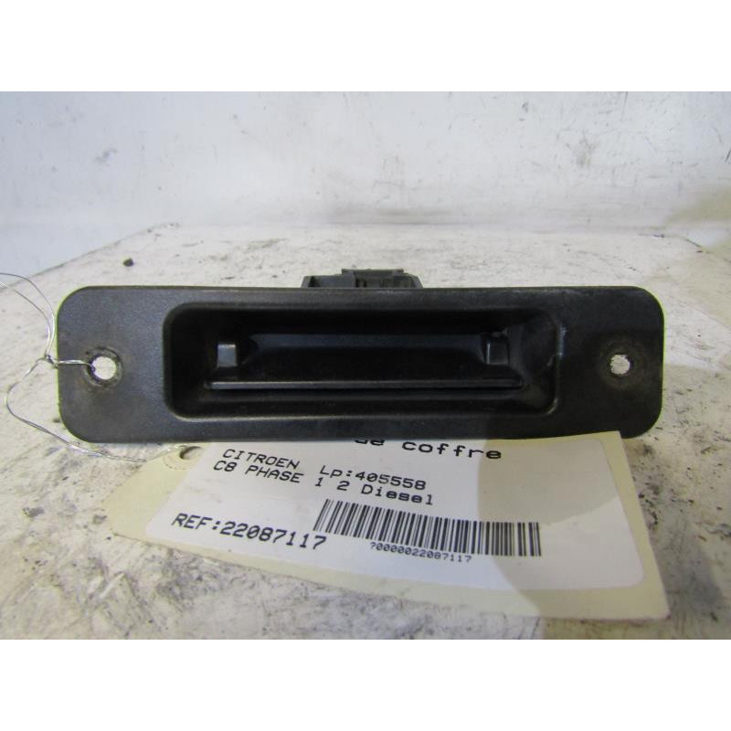 Bouton de coffre CITROEN C8 Photo n°1