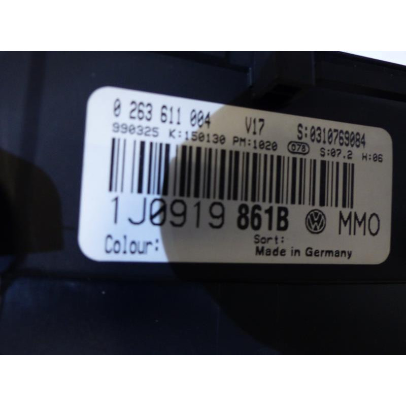 Compteur VOLKSWAGEN BORA Photo n°1
