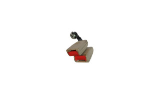 Attache ceinture arriere gauche VOLKSWAGEN GOLF 4 Photo n°1