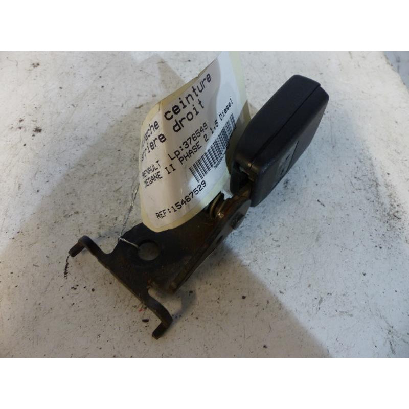 Attache ceinture arriere droit RENAULT MEGANE 2 Photo n°1