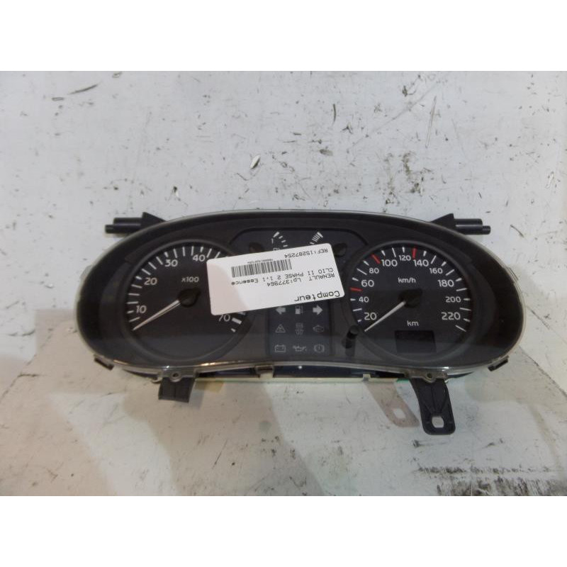 Compteur RENAULT CLIO 2 Photo n°1