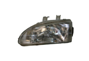 Optique avant principal gauche (feux)(phare) HONDA CIVIC 5 Photo n°2