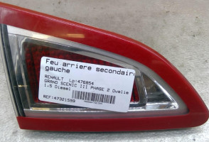 Feu arriere secondaire gauche (feux) RENAULT SCENIC 3