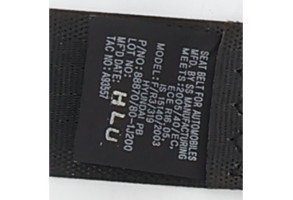 Ceinture avant droit HYUNDAI I 20 1 Photo n°5