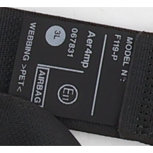 Ceinture avant gauche PEUGEOT 108 Photo n°4