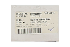 Compteur PEUGEOT 308 2 Photo n°7