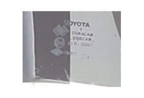 Vitre arriere droit TOYOTA COROLLA VERSO 2 Photo n°8
