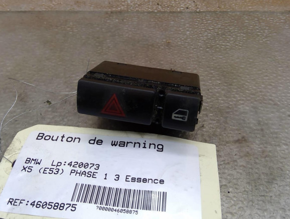 Bouton de warning BMW X5 E53 Photo n°1