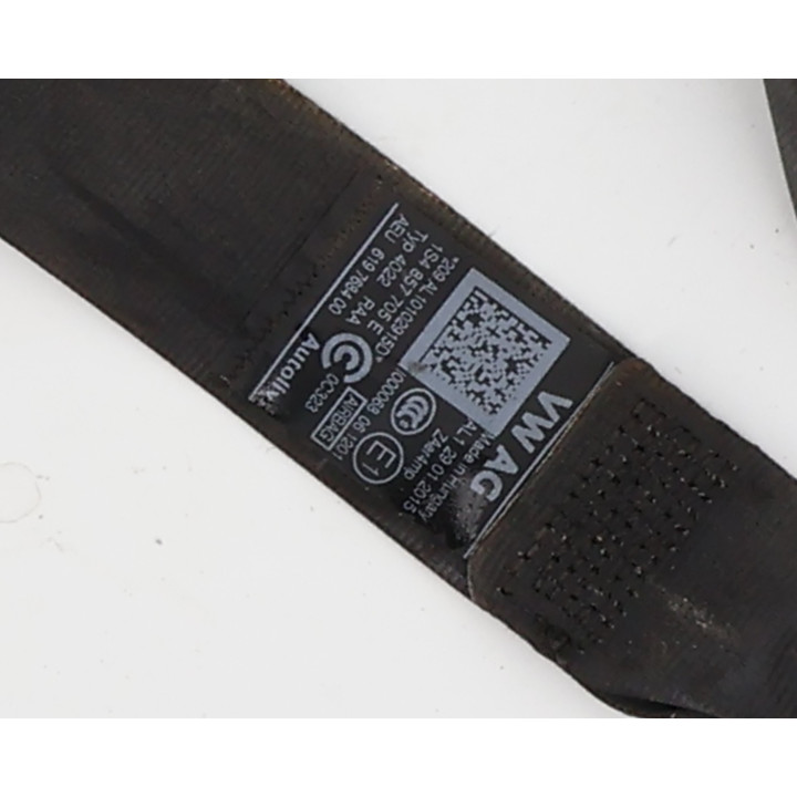 Ceinture avant gauche VOLKSWAGEN UP Photo n°3