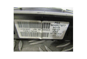 Commande chauffage PEUGEOT 307 Photo n°3