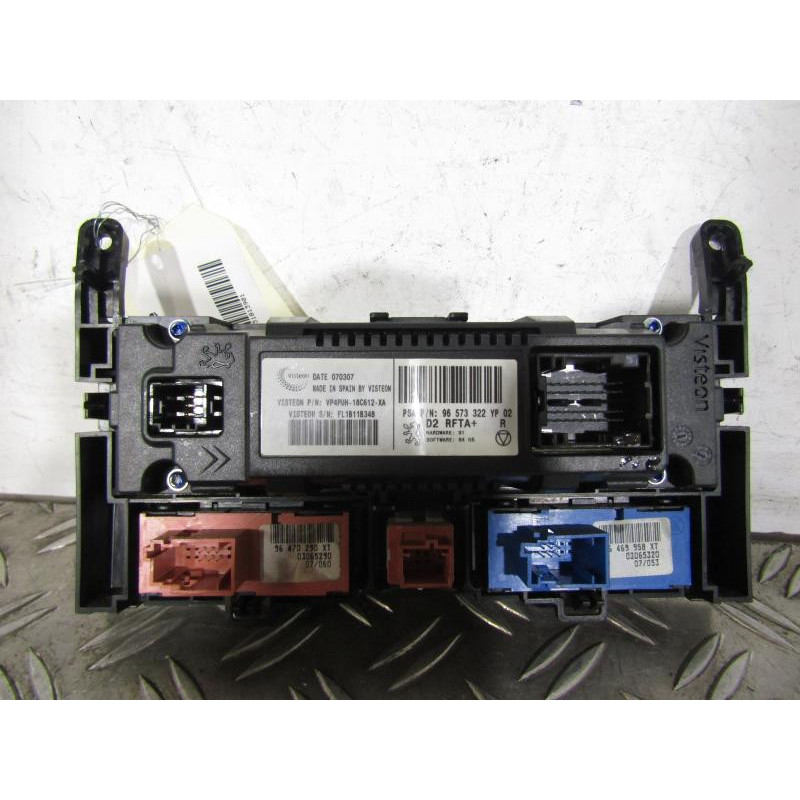 Commande chauffage PEUGEOT 407 Photo n°1