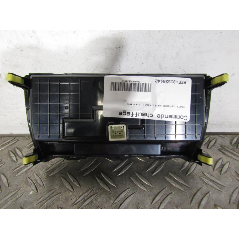 Commande chauffage TOYOTA AURIS 1 Photo n°1