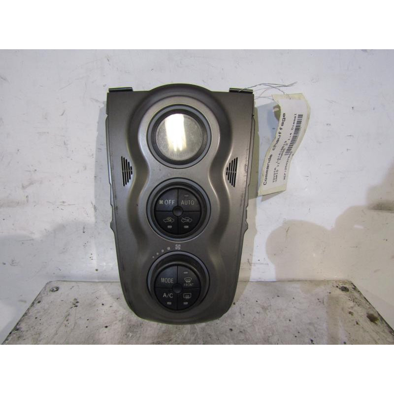 Commande chauffage TOYOTA YARIS 2 Photo n°1