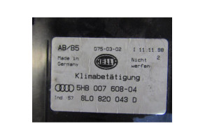 Commande chauffage AUDI A3 1 Photo n°3