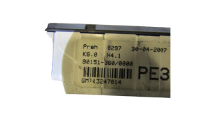 Commande chauffage OPEL ASTRA H Photo n°3