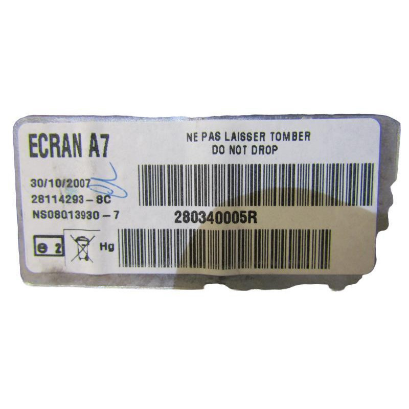 Ecran GPS RENAULT LAGUNA 3 Photo n°1