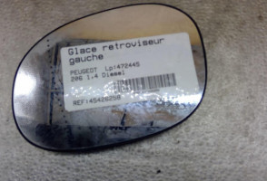 Glace retroviseur gauche PEUGEOT 206
