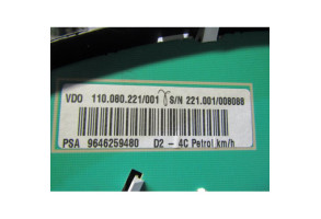 Compteur PEUGEOT 407 Photo n°4