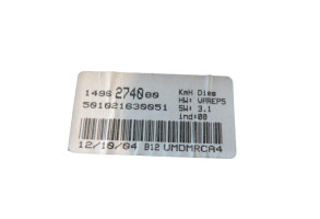 Compteur PEUGEOT 807 Photo n°3
