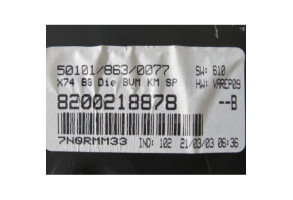 Compteur RENAULT LAGUNA 2 Photo n°3